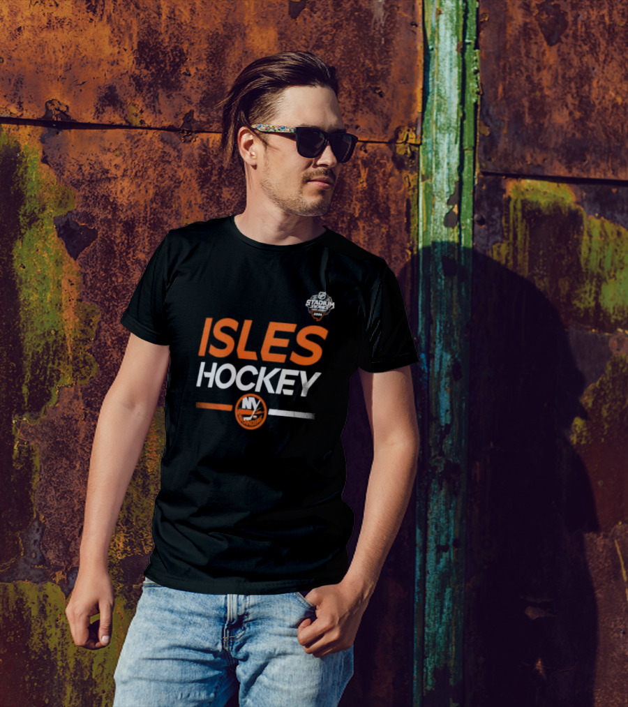 Isles Hockey 2024 Stadium Series NY Islanders NHL Pro T-Shirt