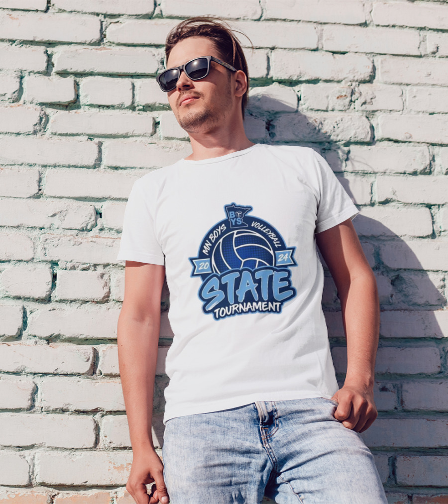 MN Boys Volleyball 2024 State Tournament T-Shirt