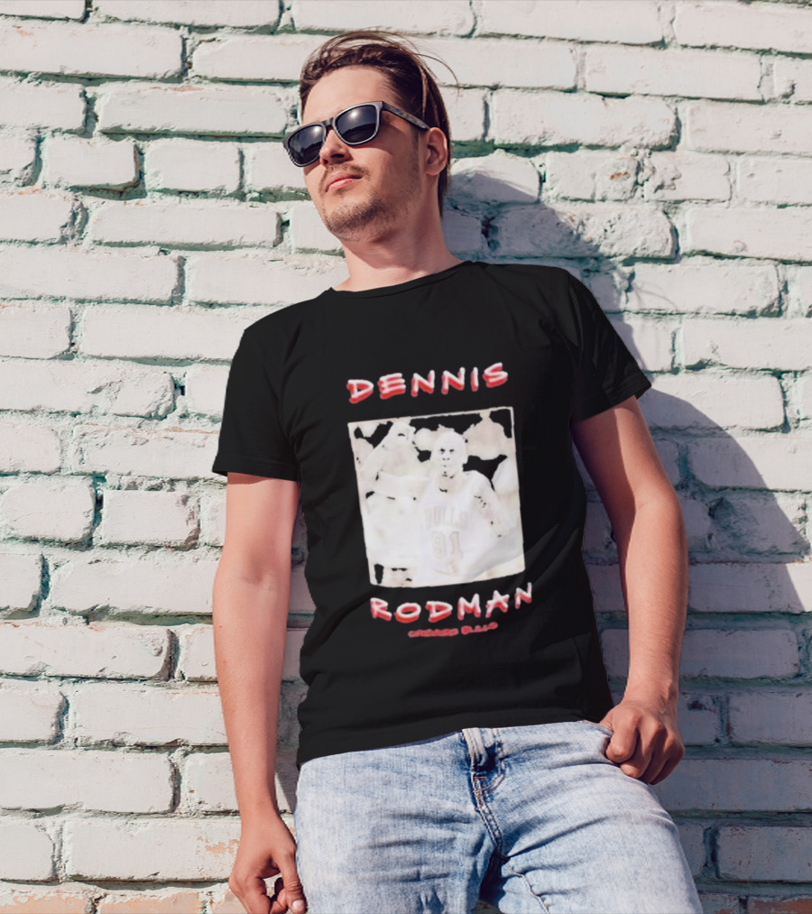 DENNIS RODMAN BULLS 91 CHICAGO BASKETBALL T-Shirt