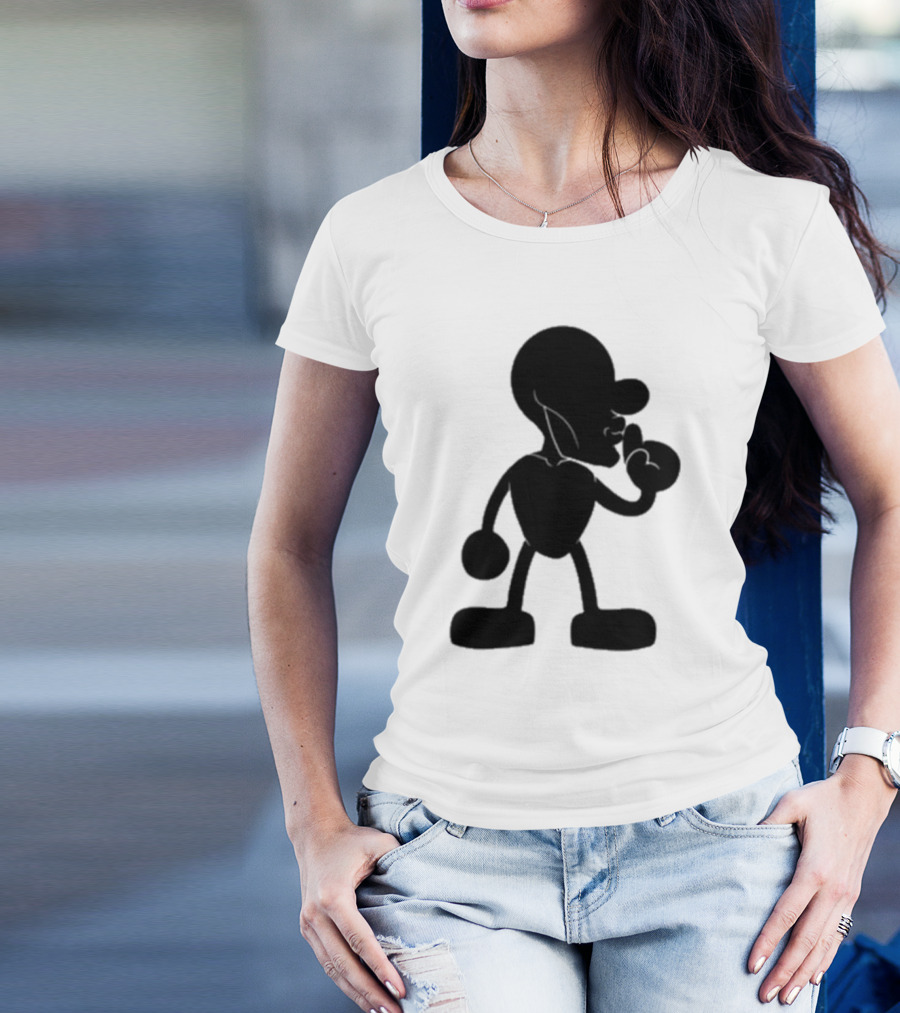 Yeet Team Mr Mew Iconic Silhouette And Dog Collaboration T-Shirt