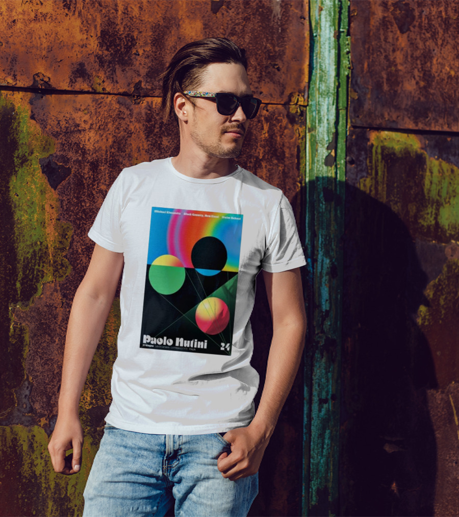 Paolo Nutini Jun 22 2024 Lido Di Camaiore Parco BussolaDomani Italy Michael Kiwanuka Black Country New Road Warpaint T-Shirt