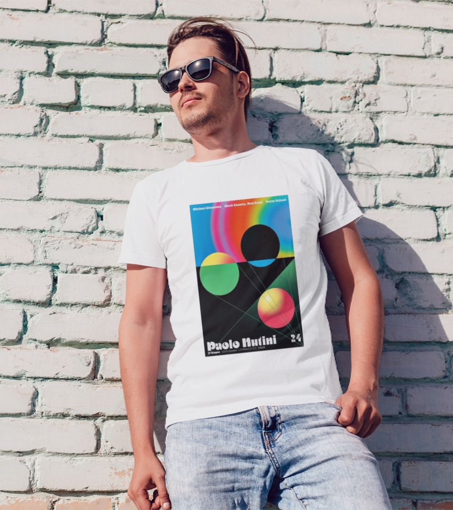 Paolo Nutini Jun 22 2024 Lido Di Camaiore Parco BussolaDomani Italy Michael Kiwanuka Black Country New Road Warpaint T-Shirt
