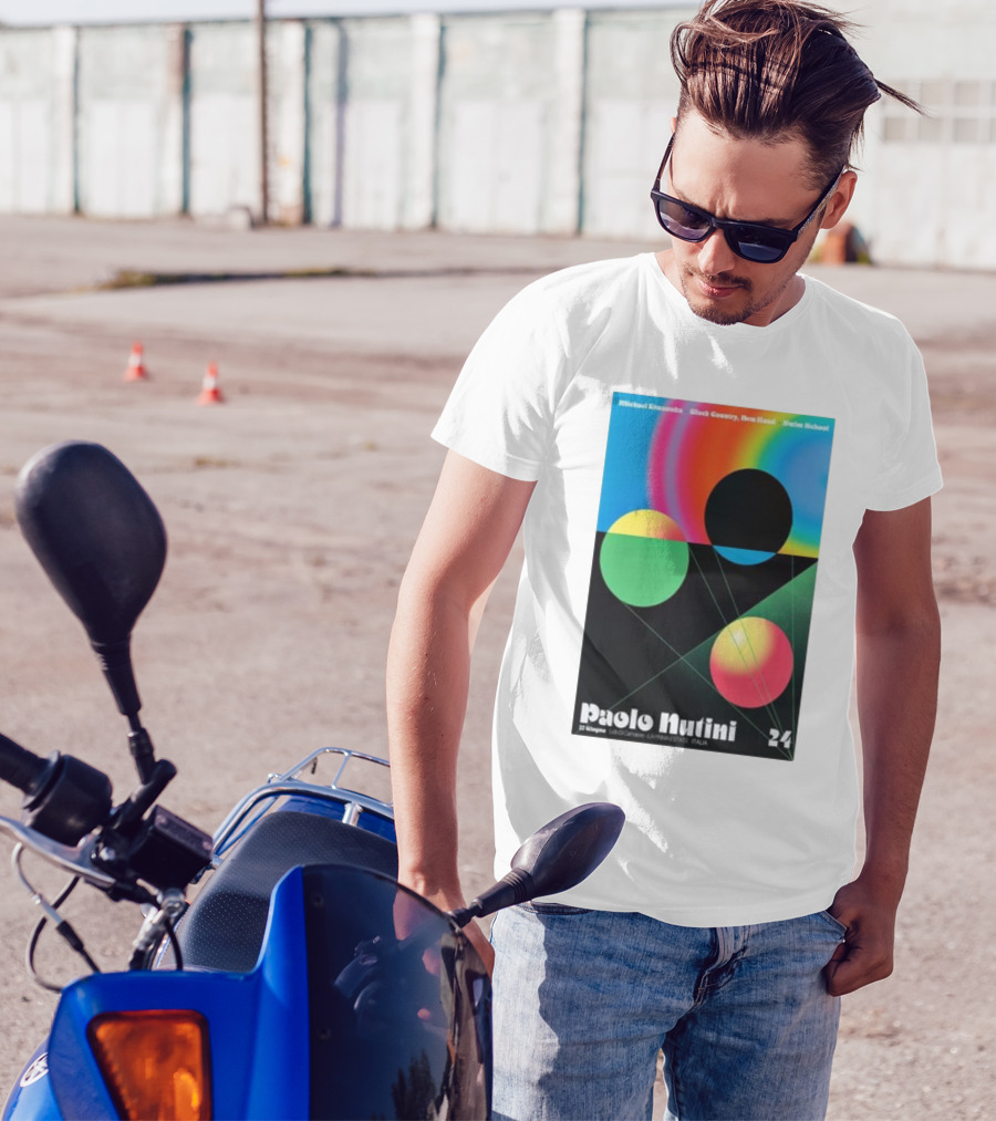 Paolo Nutini Jun 22 2024 Lido Di Camaiore Parco BussolaDomani Italy Michael Kiwanuka Black Country New Road Warpaint T-Shirt