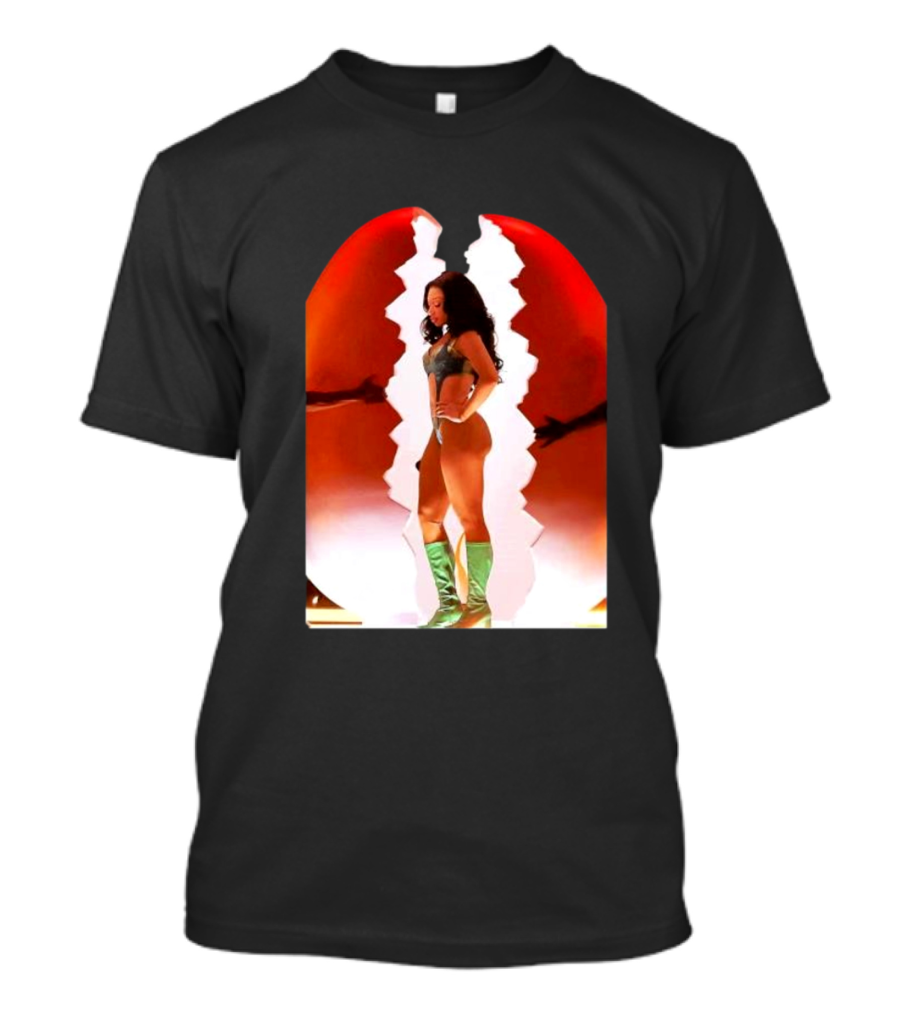 Tina Snow Iconic Empowerment Visual T-Shirt