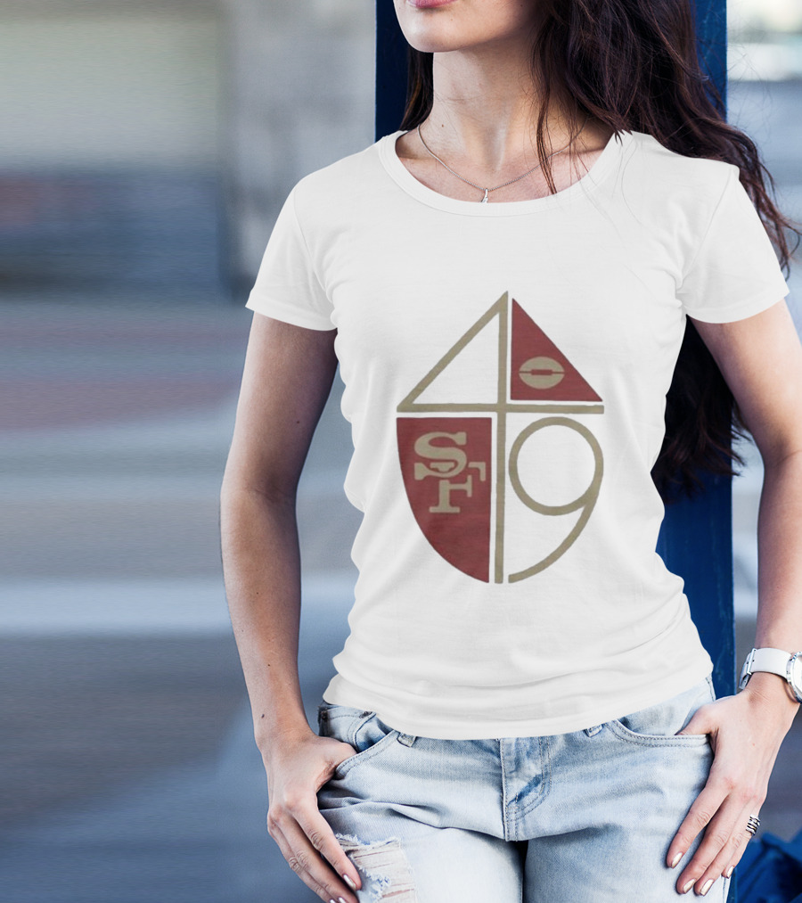 San Francisco 49ers Vintage 1965 SF 49 Iconic Emblem T-Shirt