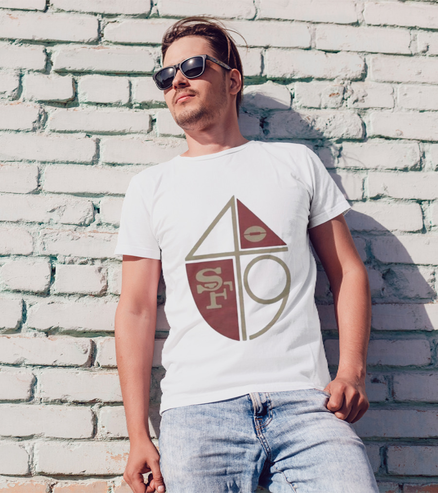 San Francisco 49ers Vintage 1965 SF 49 Iconic Emblem T-Shirt