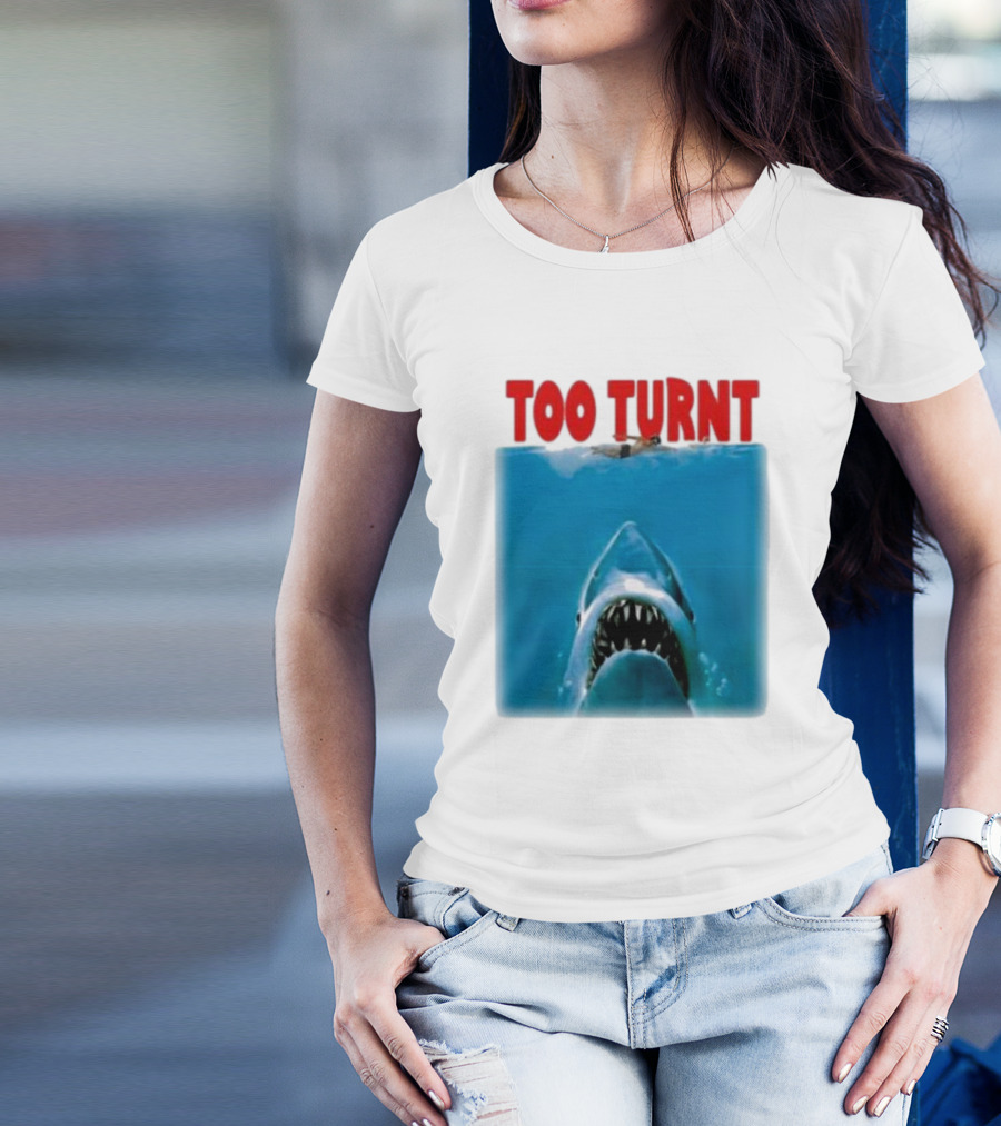 Too Turnt Shark Week T-Shirt