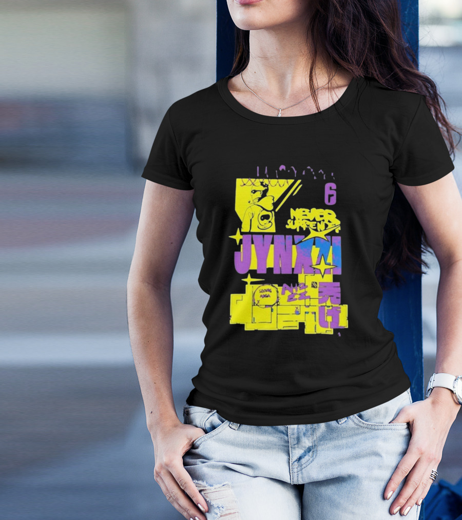 Spacestation Gaming Jynkx Never Surrender Ah 2 Ez T-Shirt