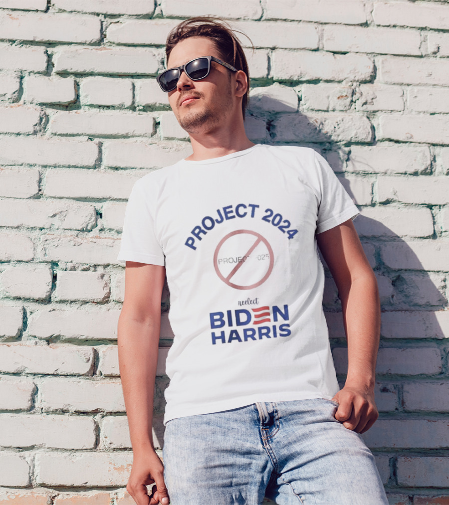 Project 2024 Re Elect Biden Harris T-Shirt