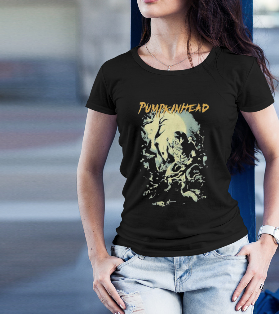 Pumpkinhead Halloween Horror Movie Poster Retro Vhs T-Shirt