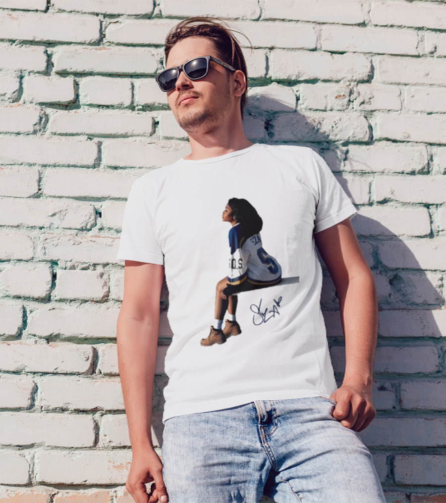 Sza Sos Signature Number 5 Sports T-Shirt