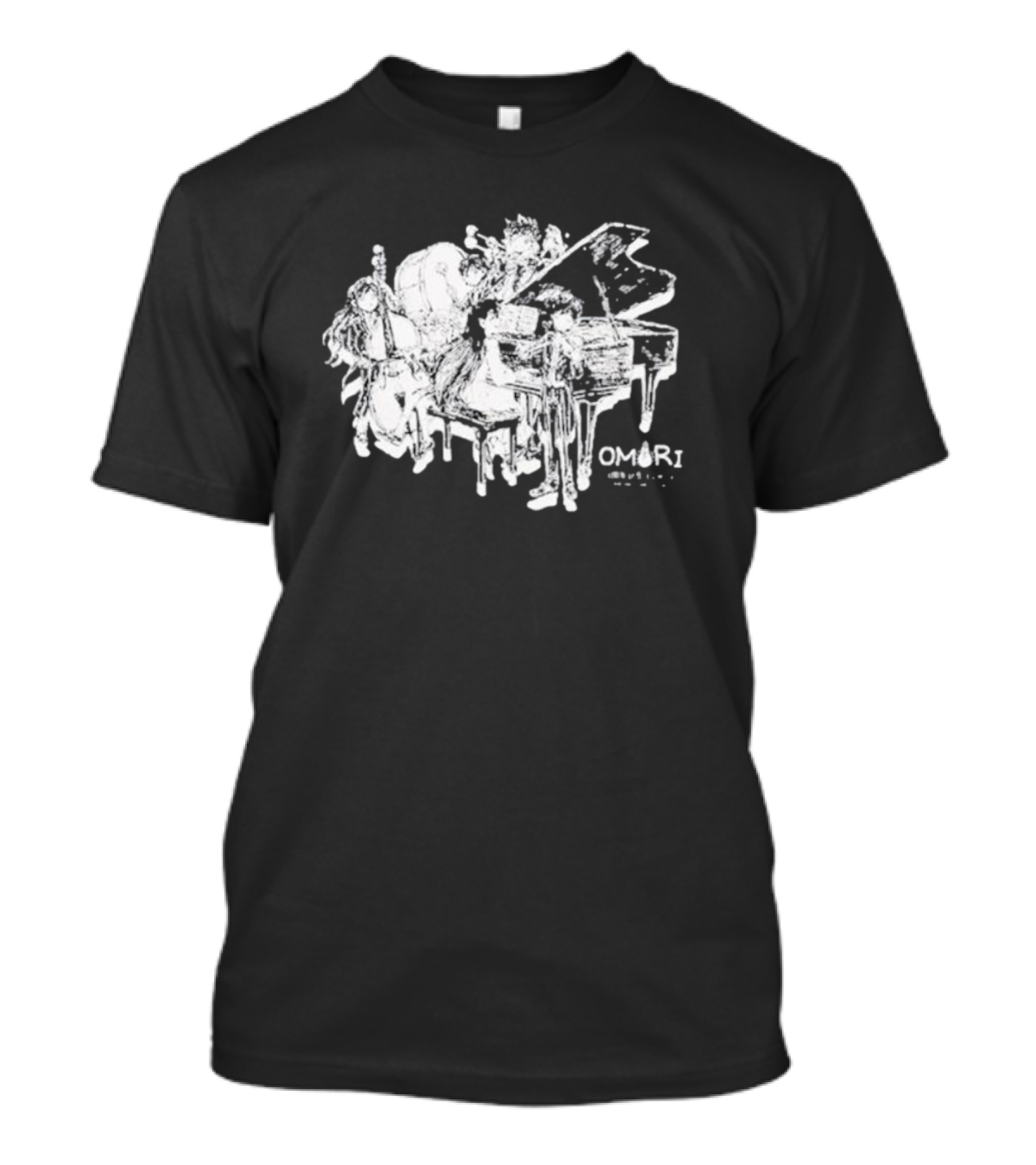 OMORI 3rd Anniversary Piano Ensemble T-Shirt