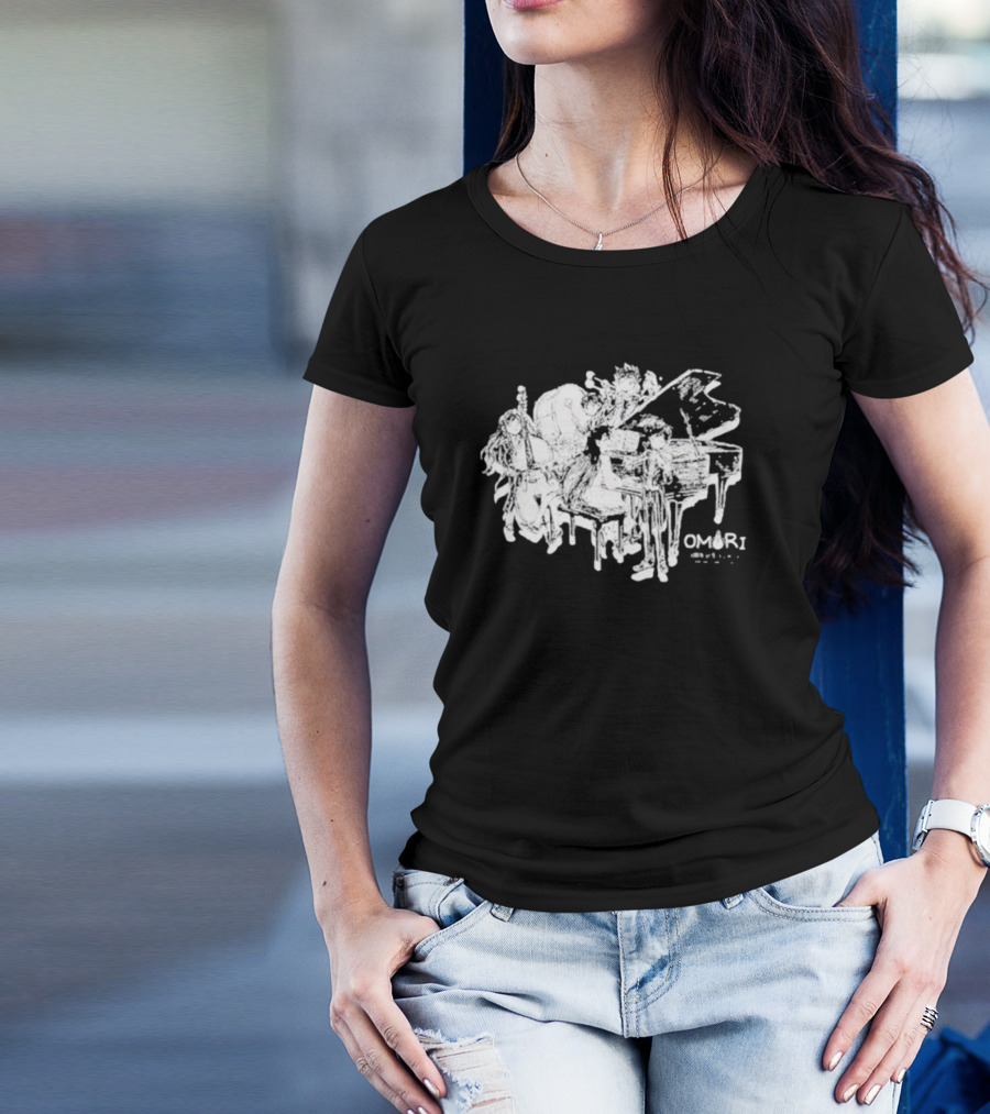 OMORI 3rd Anniversary Piano Ensemble T-Shirt
