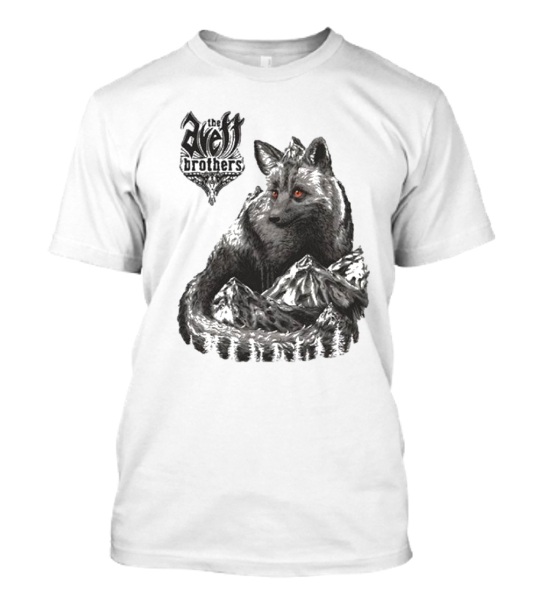 The Avett Brothers Fox And Mountains July 14 2024 Hayden Homes Amphitheater Bend OR T-Shirt