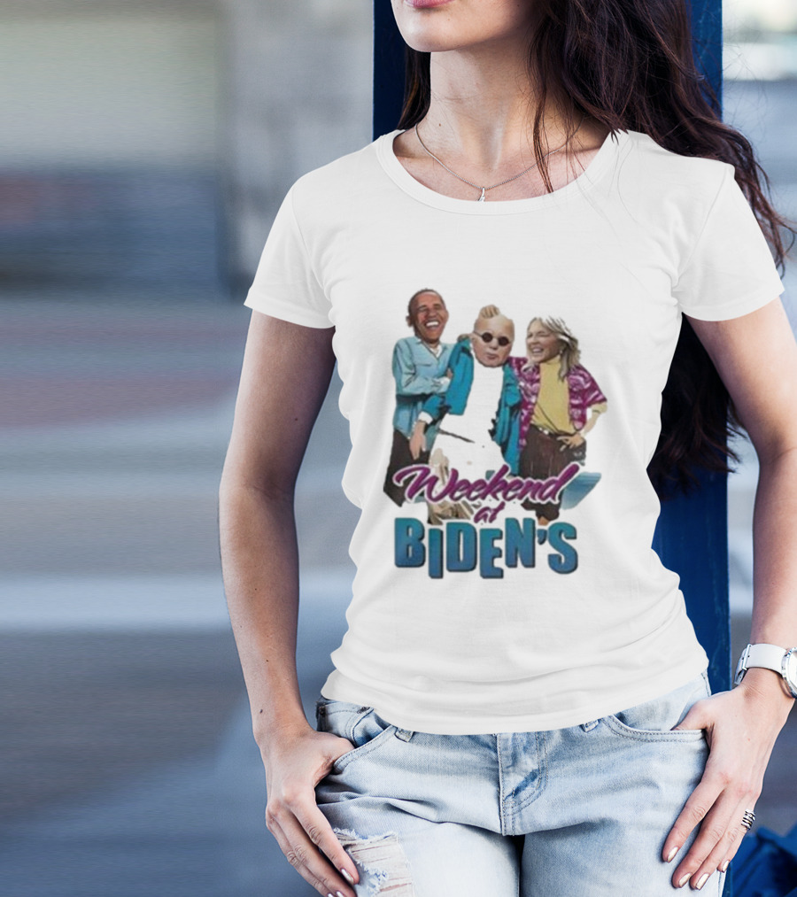 Weekend At Biden’s Obama Joe Biden Jill Biden T-Shirt