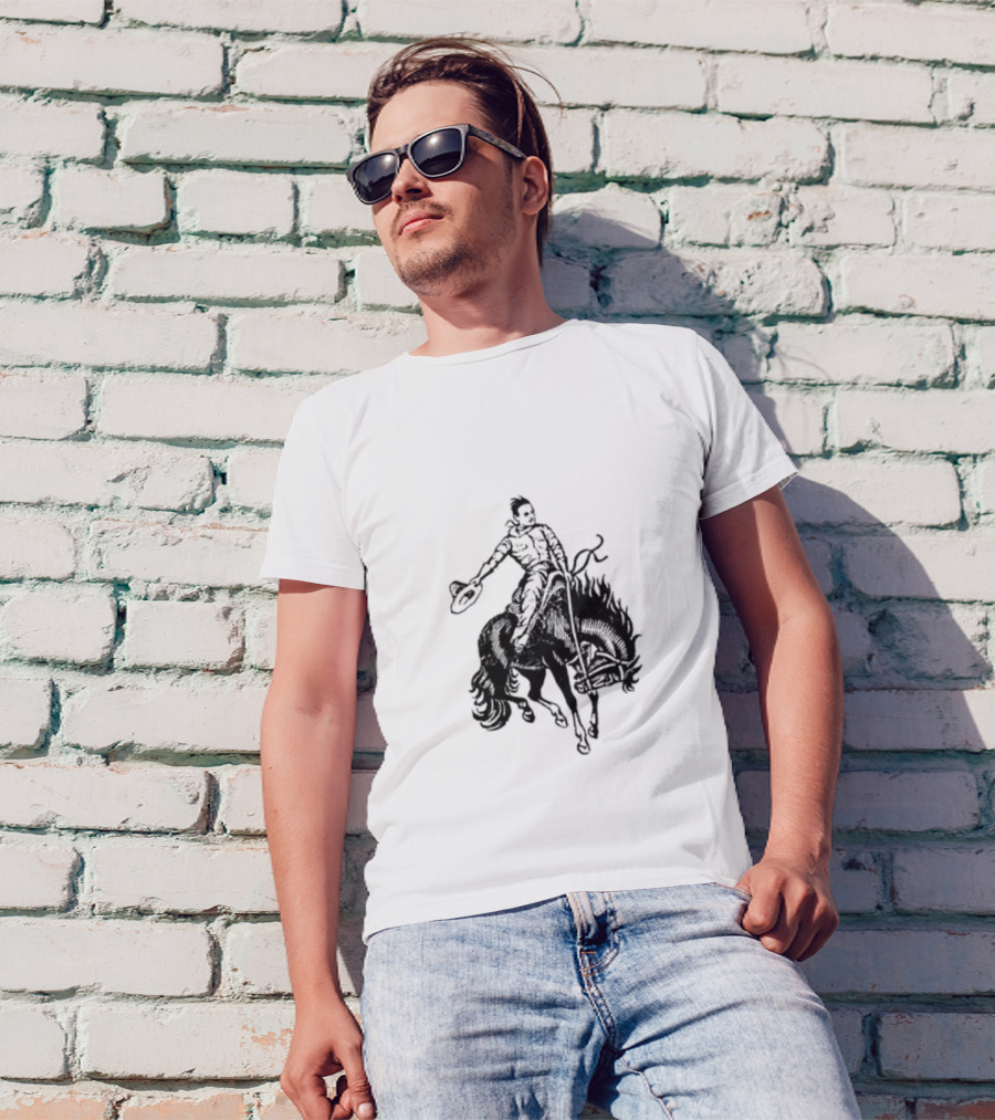 Zac Brown Band Rodeo Cowboy Rope Tie Up T-Shirt