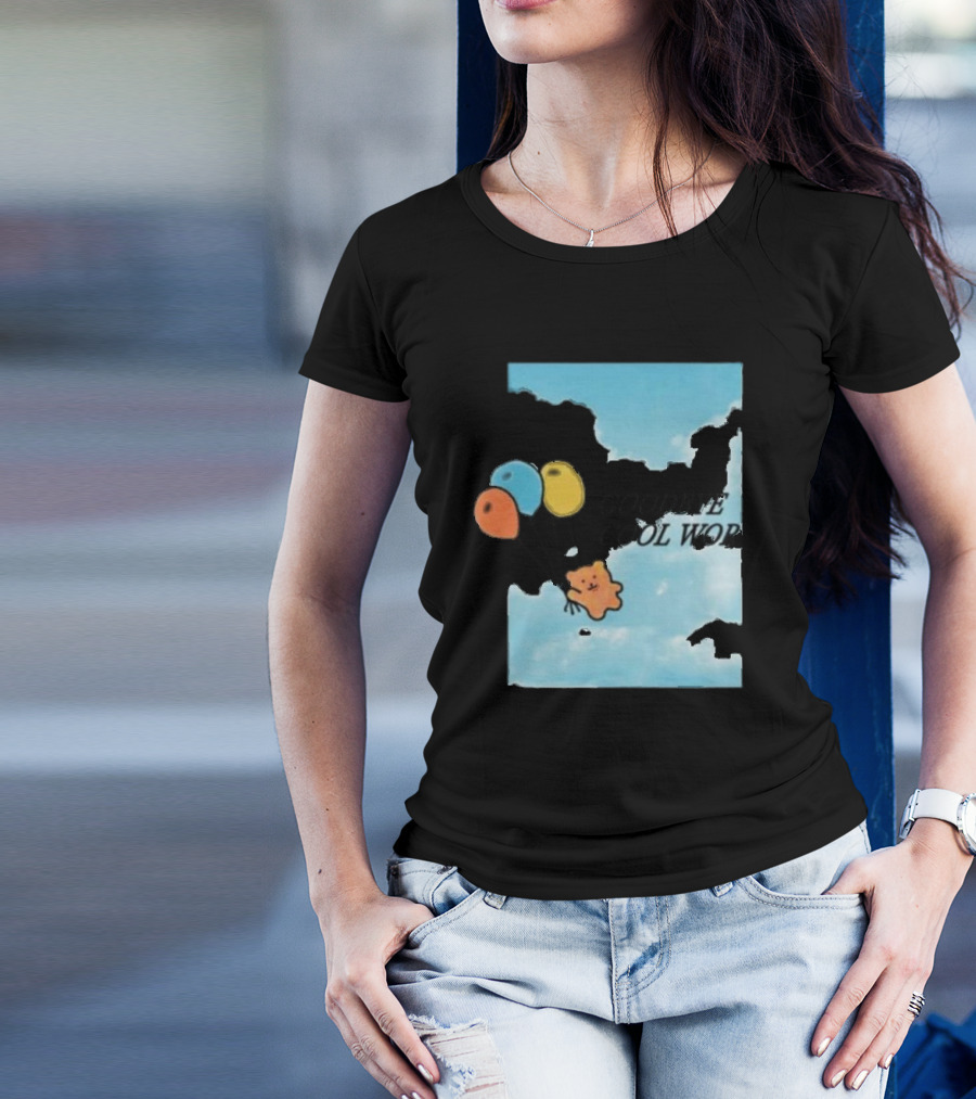 Goodbye Cool World Cloudy Balloon Adventure T-Shirt