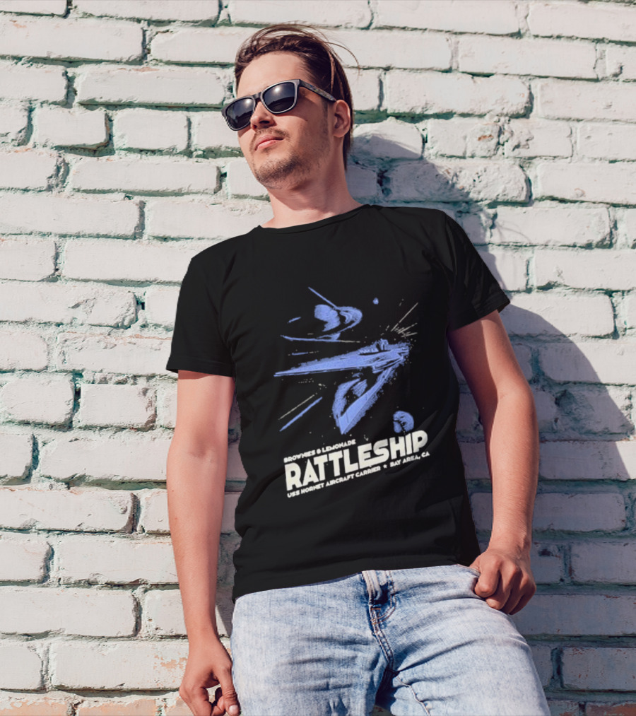 Brownies And Lemonade Rattleship USS Hornet Aircraft Carrier Bay Area CA T-Shirt