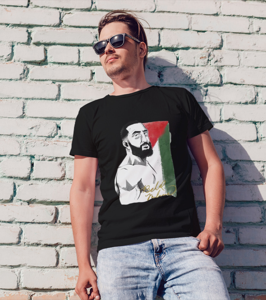 Remember The Name Belal Muhammad Palestinian Flag T-Shirt