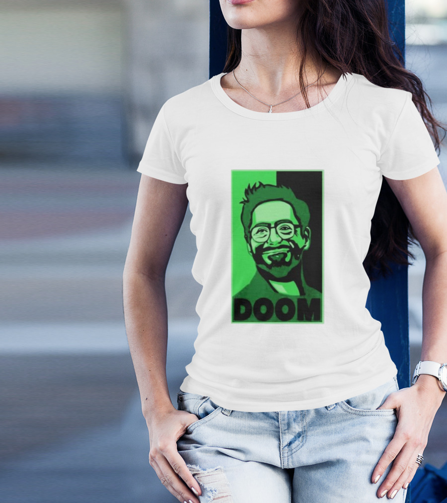 Screencrush Robert Downey Jr Doom T-Shirt