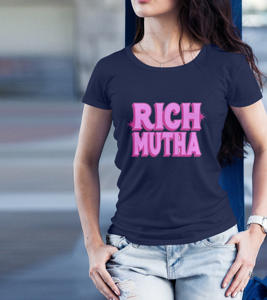 Monaleo Rich Mutha Pink T-Shirt