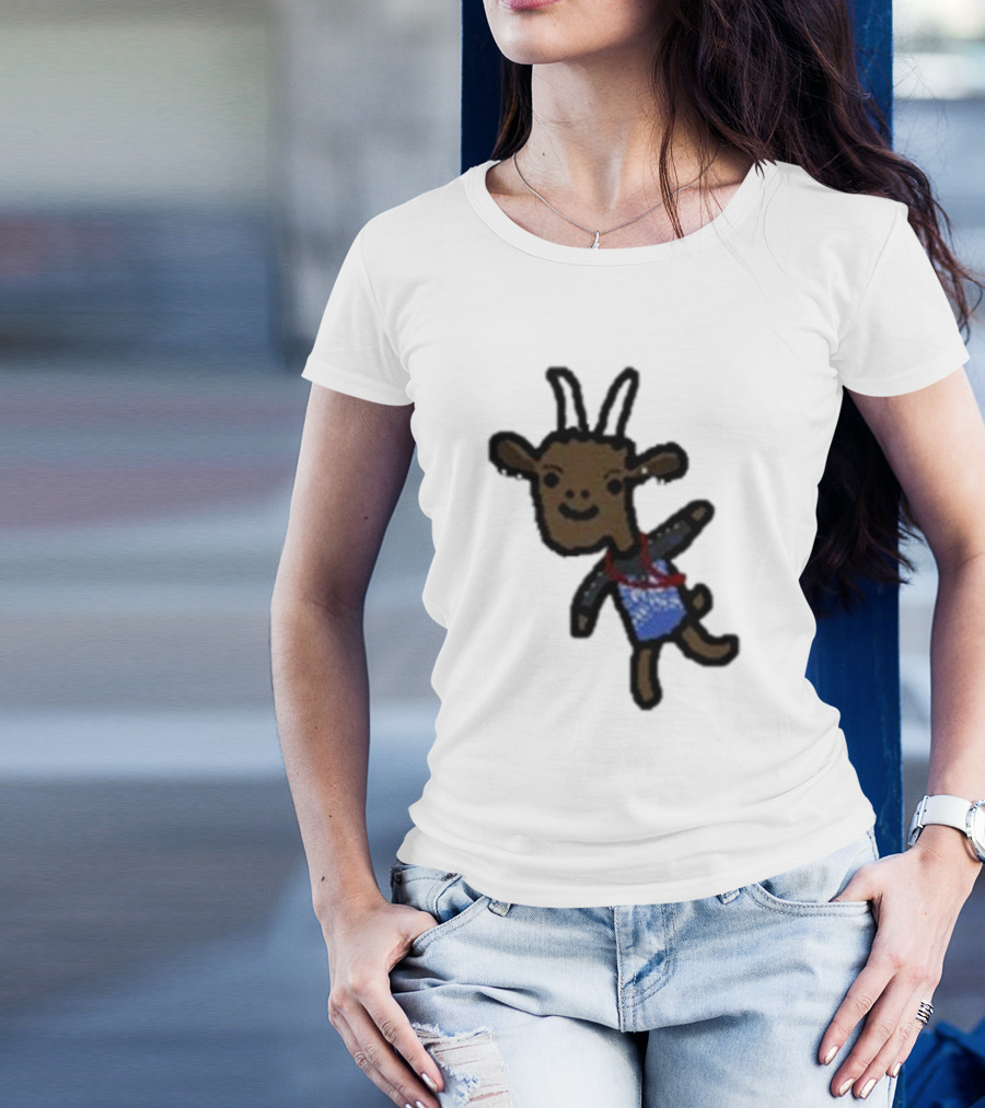 Simone Biles Goat Cartoon Gymnastics T-Shirt