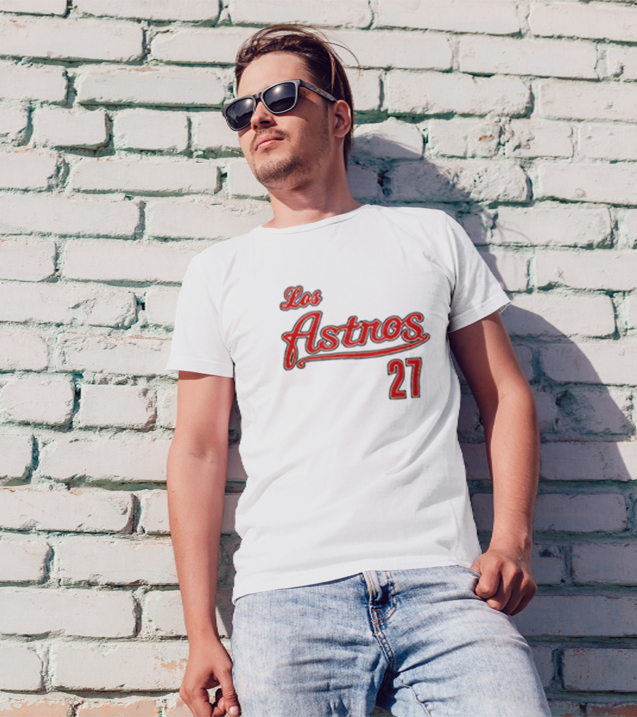 Jose Altuve Los Astros 27 Jersey Giveaway T-Shirt