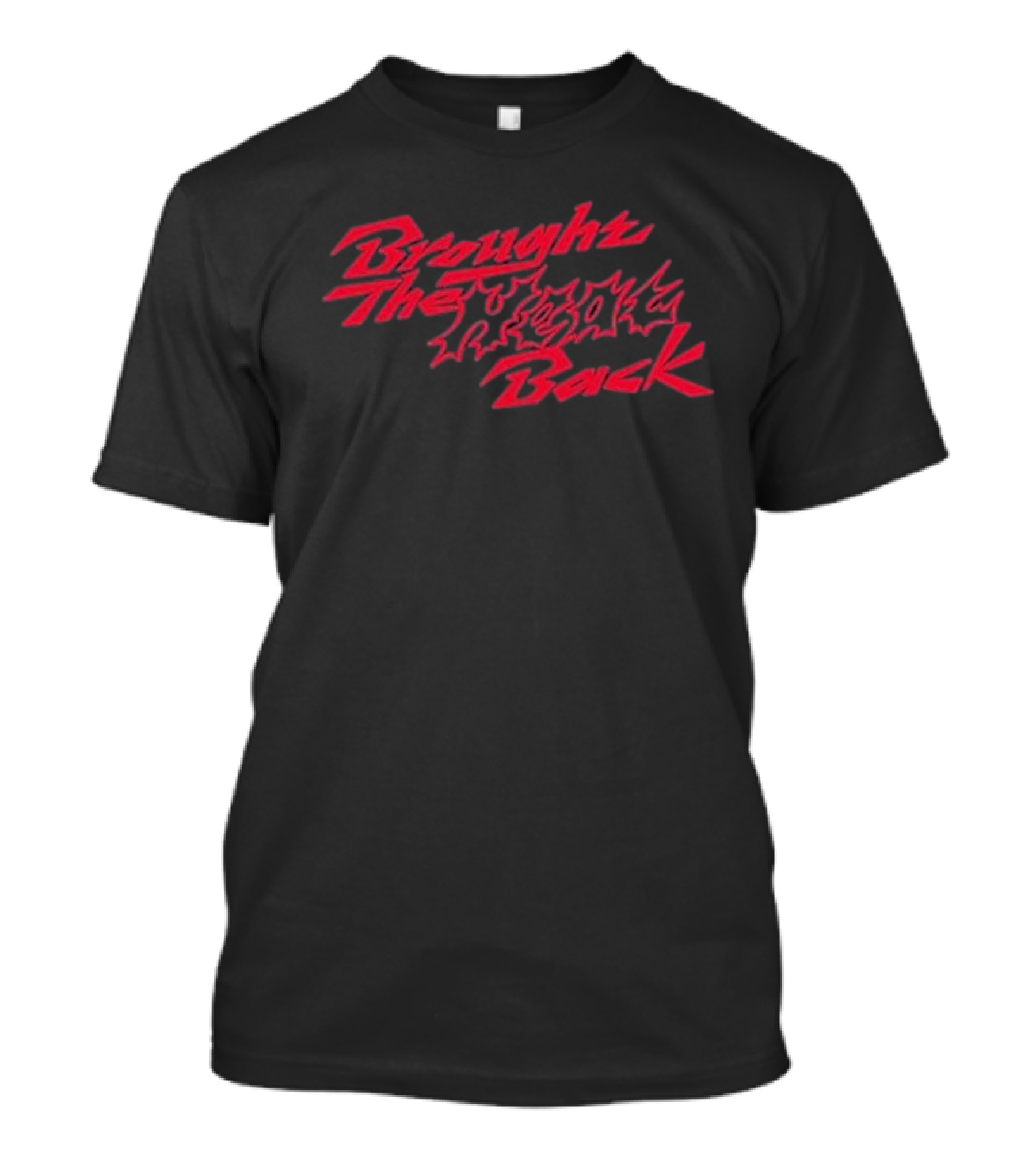 Joyful Brought The Heat Back Retro Flame T-Shirt