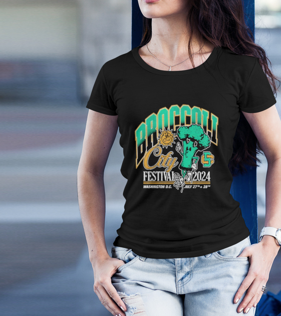 Broccoli City Festival Washington D.C. July 27-28 T-Shirt
