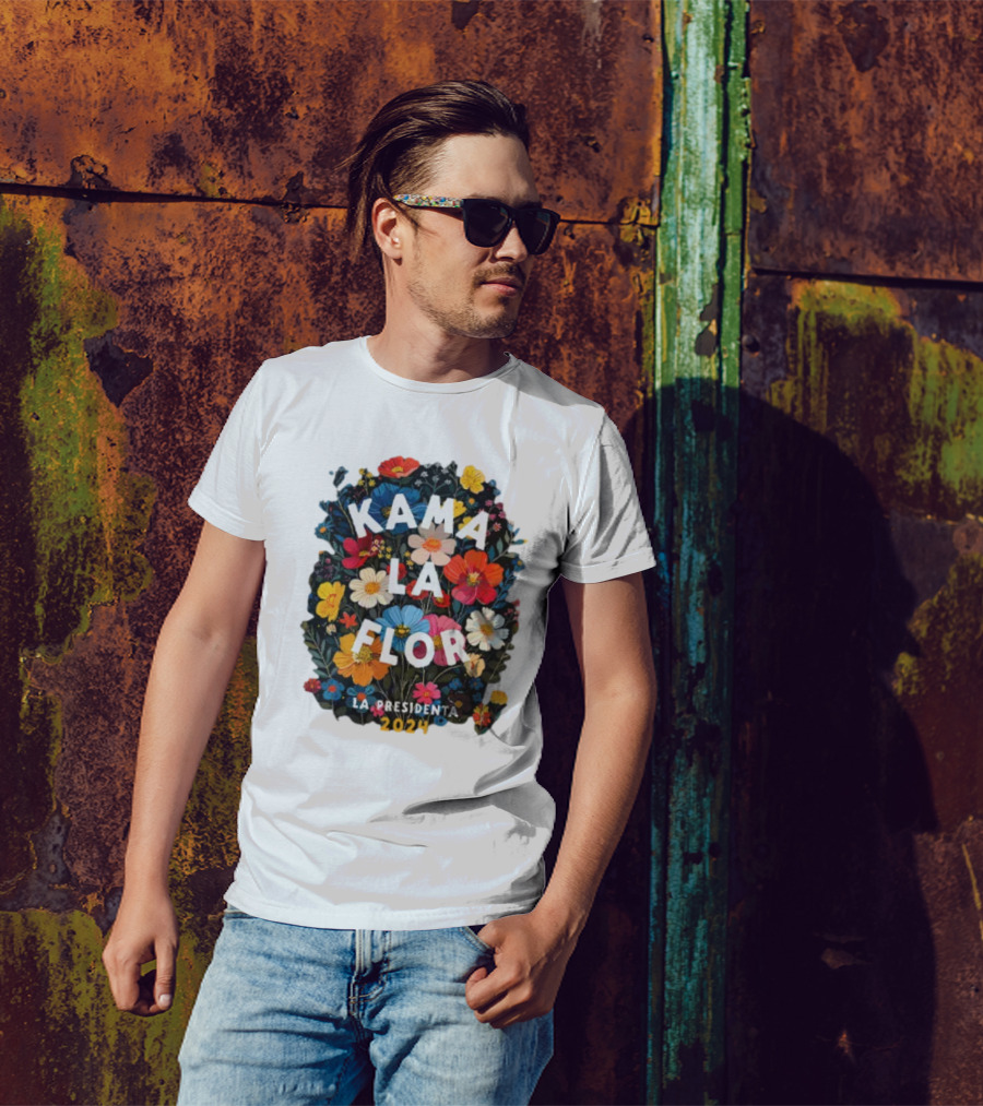 Kama La Flor La Presidenta 2024 Floral T-Shirt