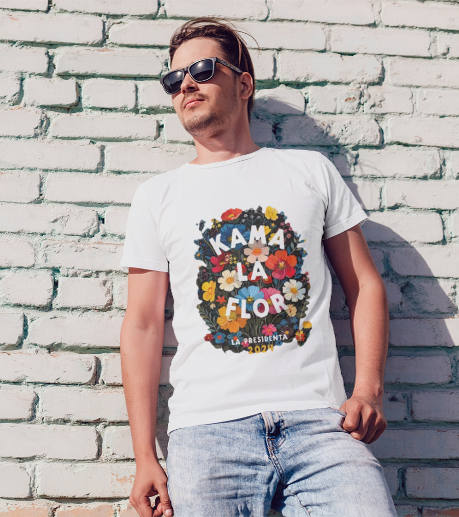 Kama La Flor La Presidenta 2024 Floral T-Shirt