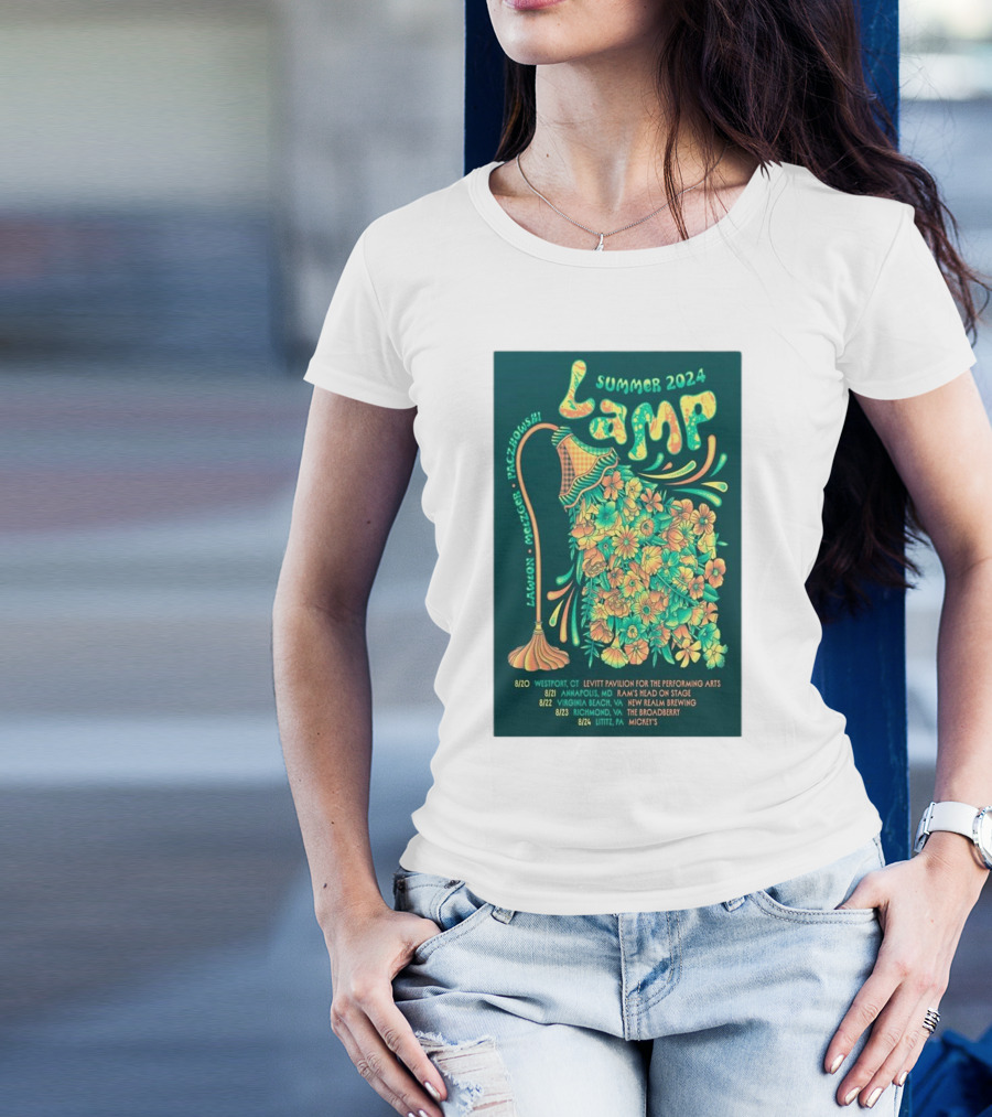 LaMP Summer 2024 Tour Lawson McFerrin Paczkowski Levitt Pavilion Rams Head New Realm Broadberry Mickey's T-Shirt