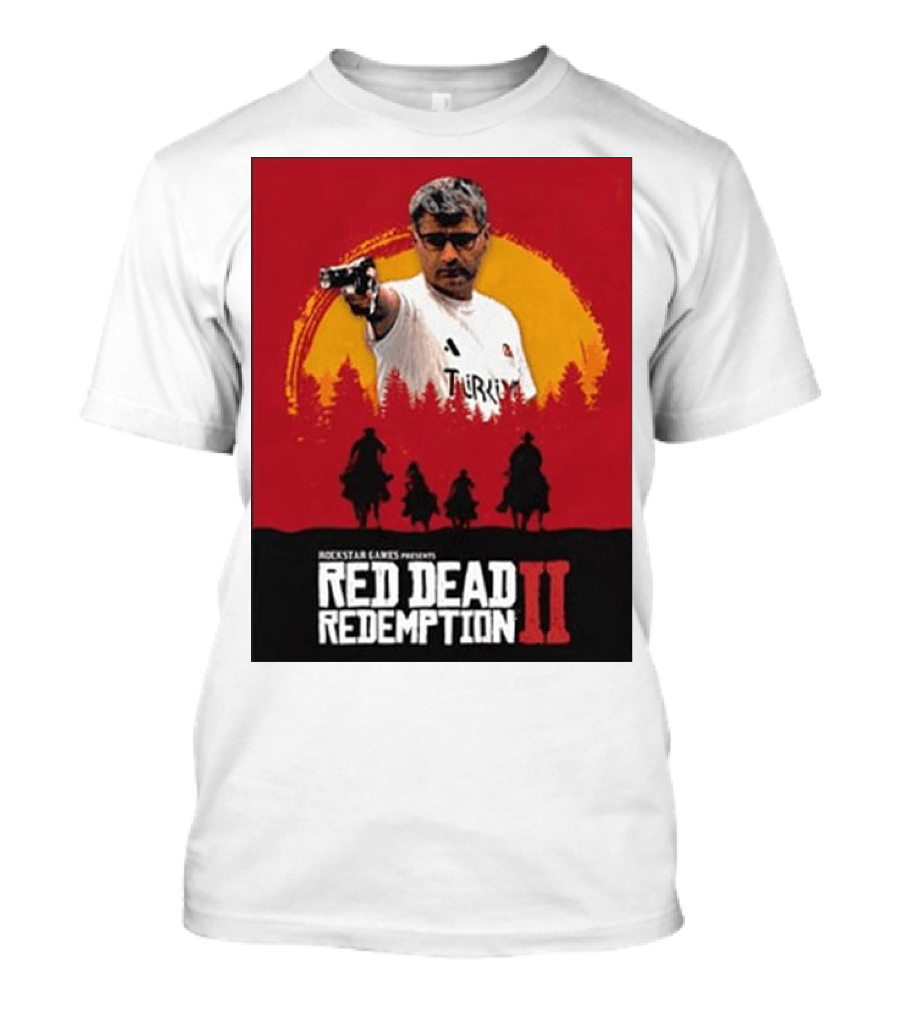 Rockstar Games Presents Red Dead Redemption II Turkey T-Shirt