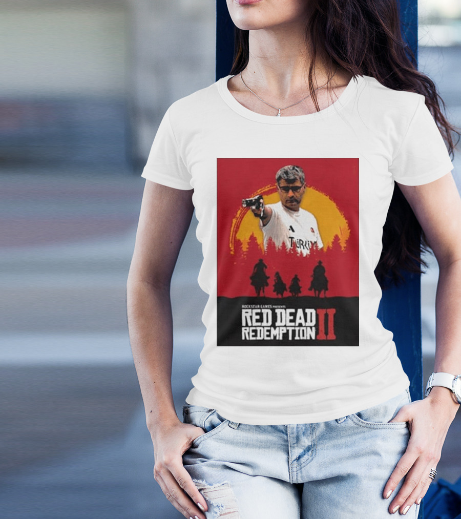 Rockstar Games Presents Red Dead Redemption II Turkey T-Shirt