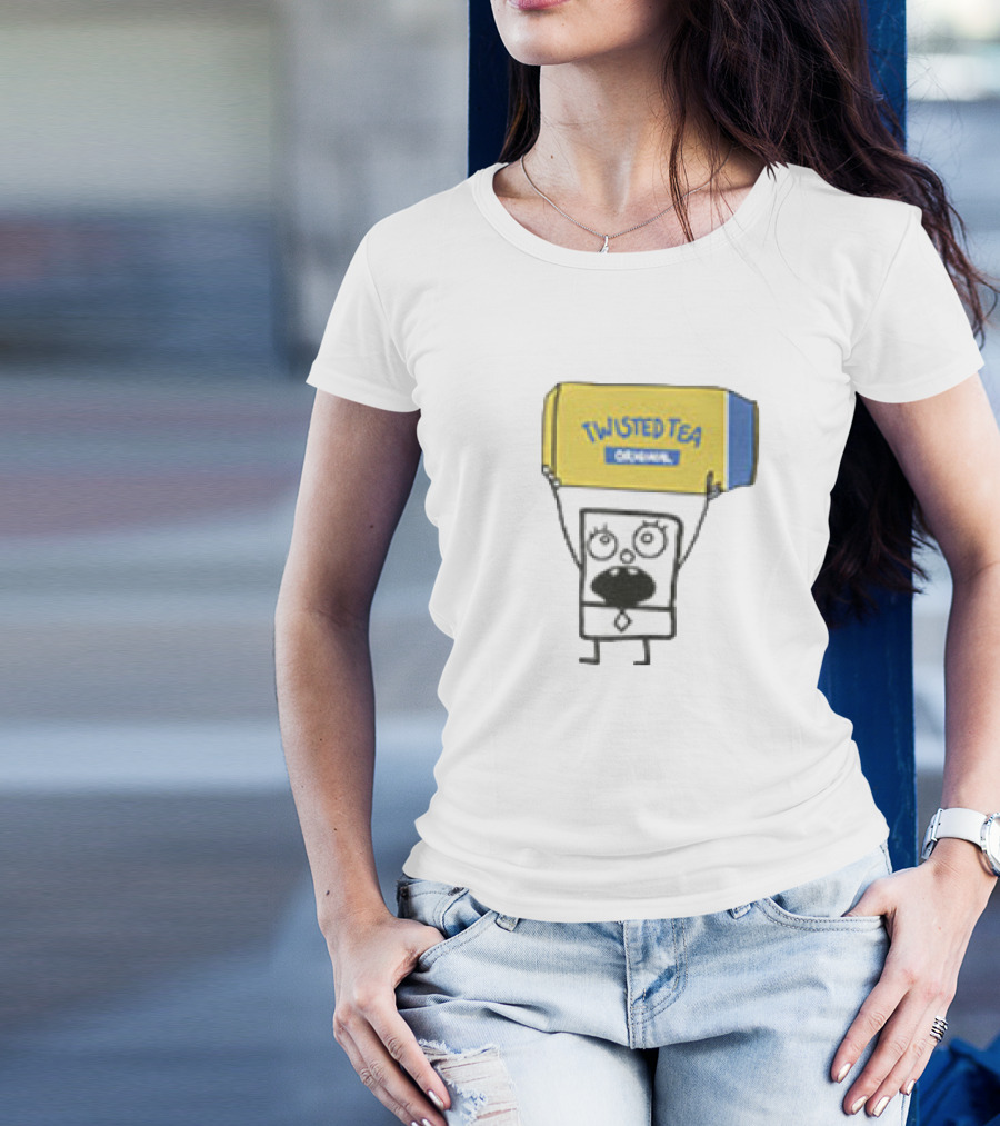Twisted Tea Original DoodleBob Mashup T-Shirt