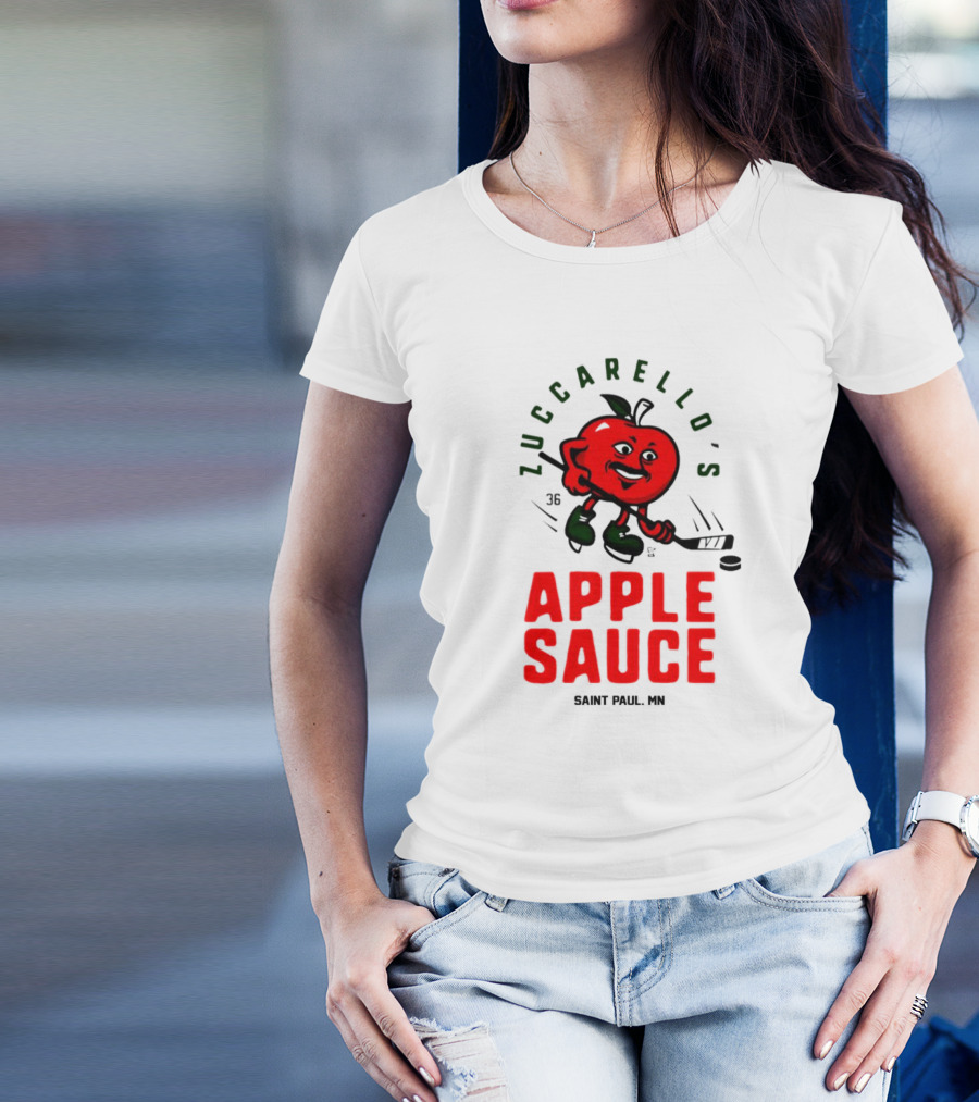 Zuccarello's Applesauce Hockey Saint Paul MN T-Shirt