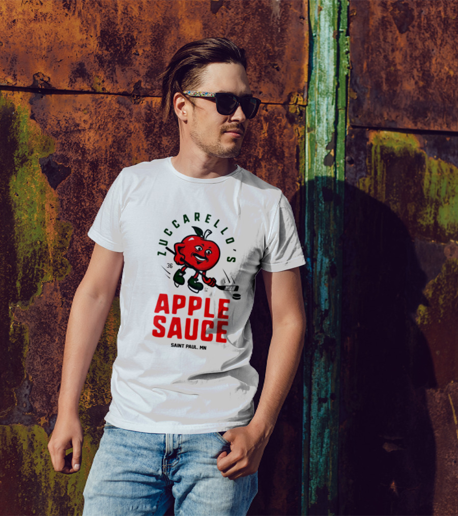 Zuccarello's Applesauce Hockey Saint Paul MN T-Shirt