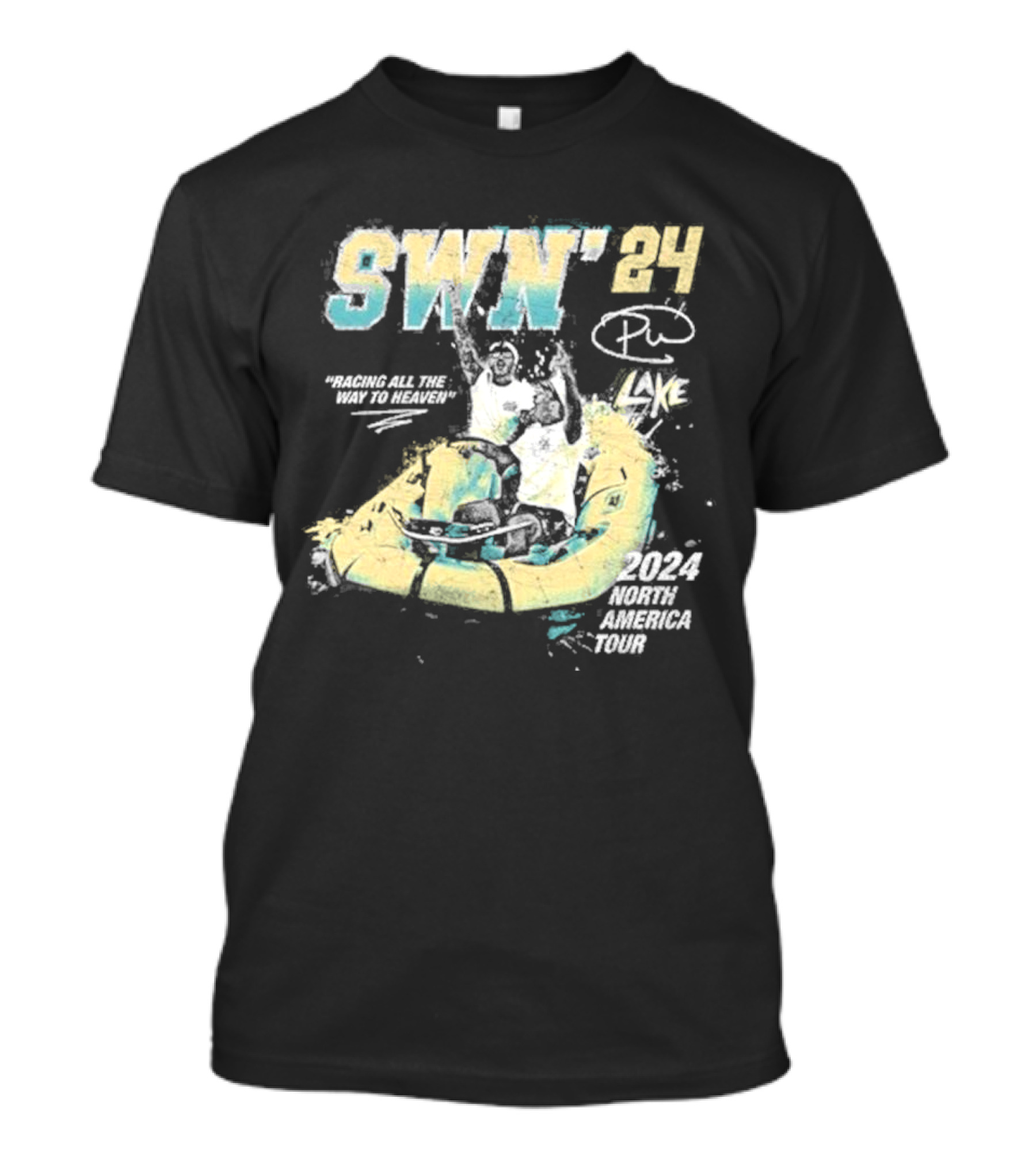 SWN' 24 Phil Wickham Brandon Lake Racing All The Way To Heaven 2024 North America Tour T-Shirt