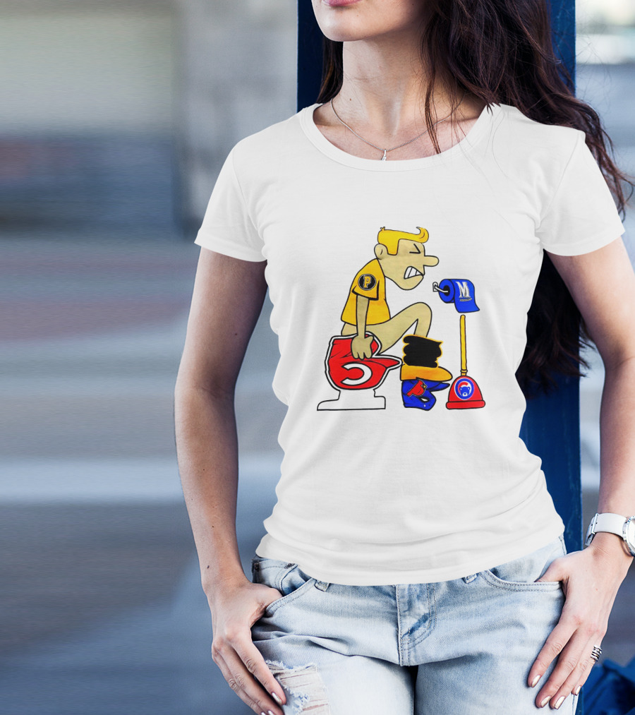 Pittsburgh Penguins Versus Montreal Canadiens Rivalry Humor T-Shirt