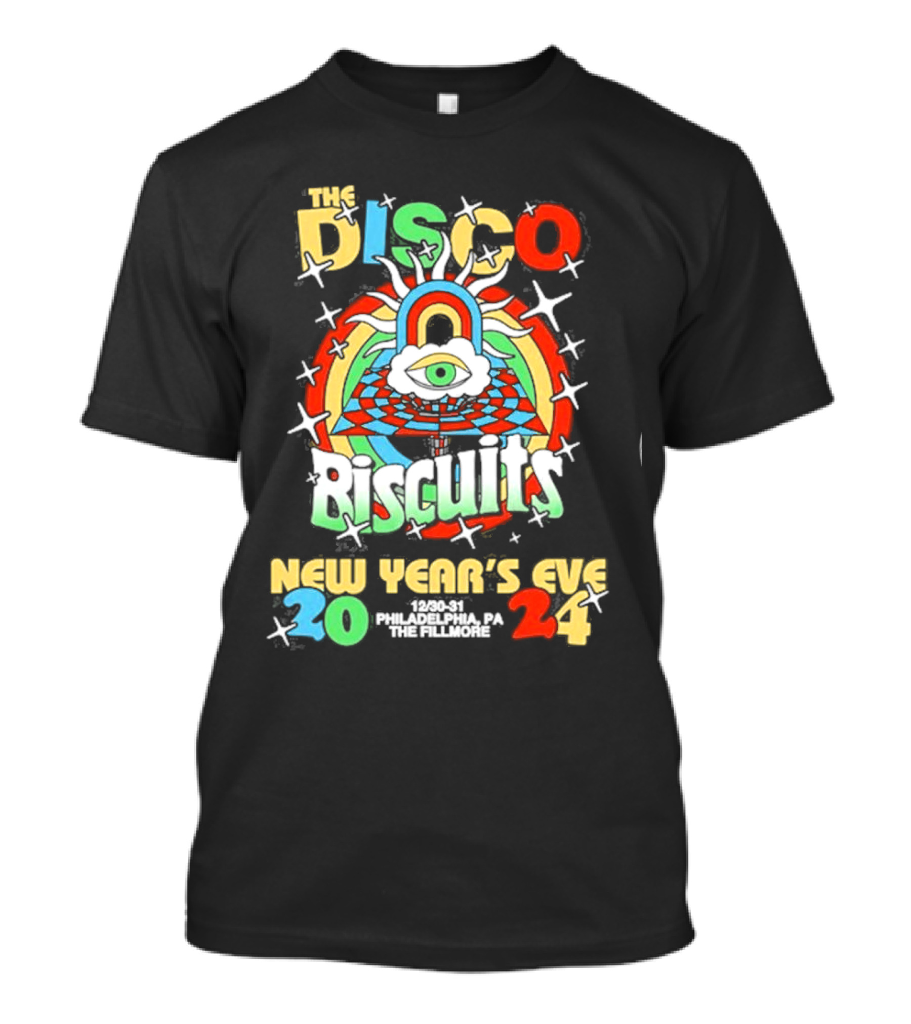 The Disco Biscuits New Year's Eve Philadelphia 2024 At The Fillmore T-Shirt