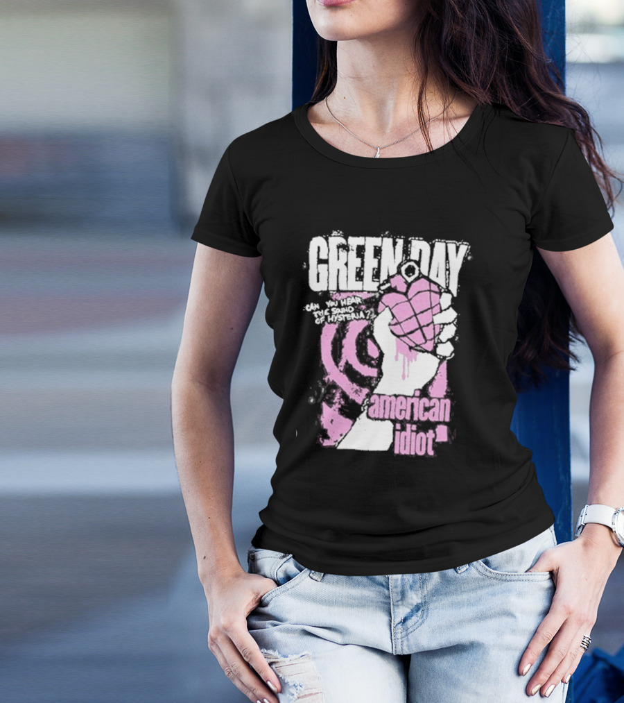 Green Day American Idiot Can You Hear The Sound Of Hysteria? T-Shirt