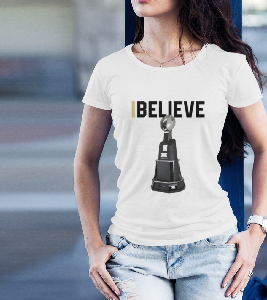 I Believe Big 12 Conference Championship Trophy T-Shirt