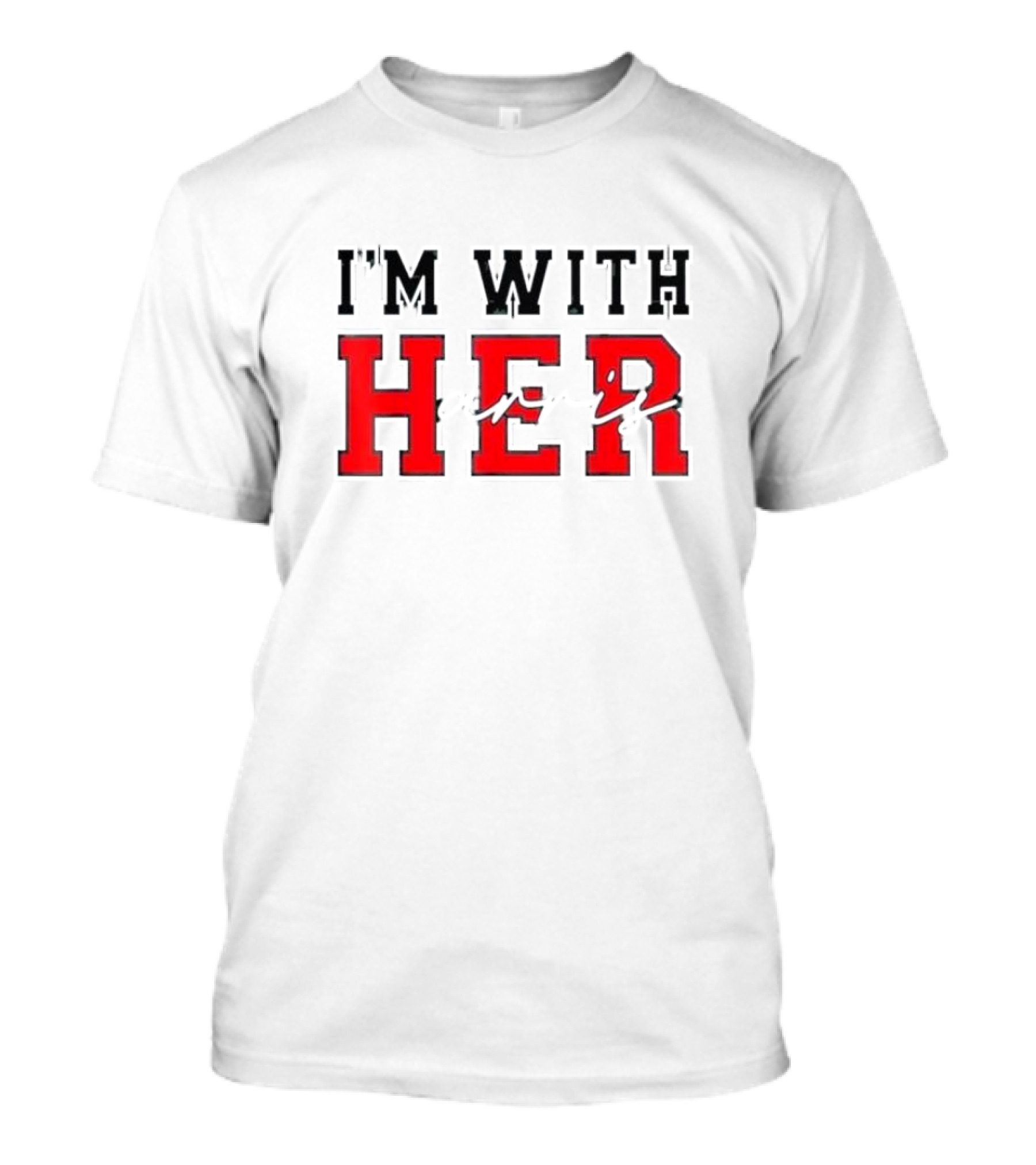 I'm With Her Harris Kamala Vote For 2024 President Kamala-Harris T-Shirt