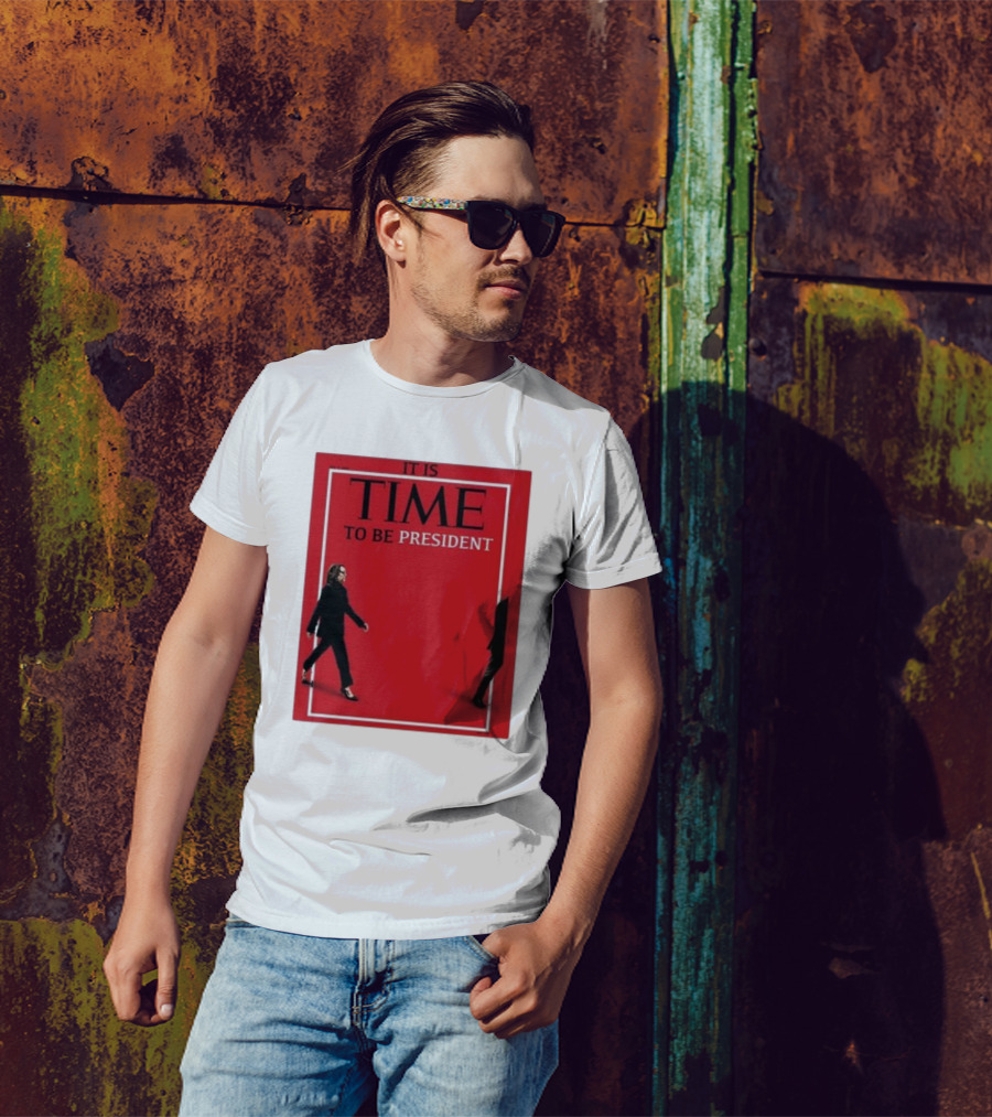 It Is Time To Be President Kamala Harris 2024 I Am Speaking Kamala For The People Walking For Change T-Shirt
