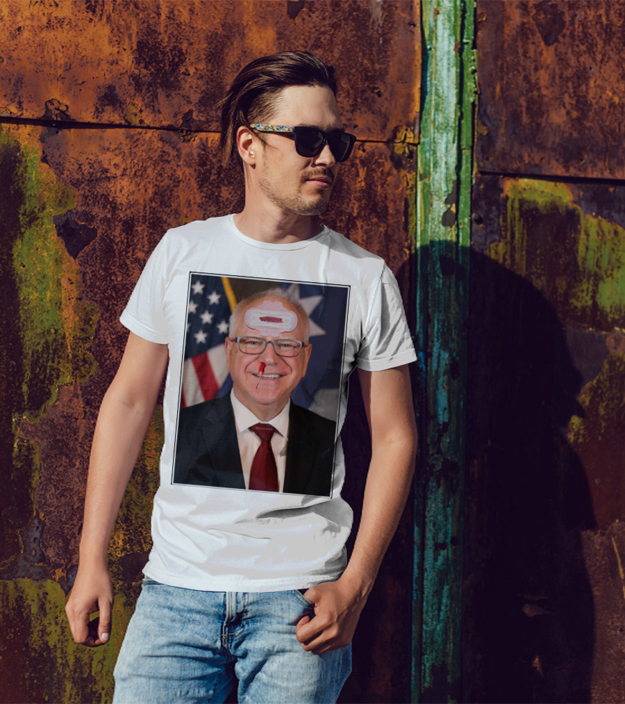 Tampon Tim The Maxipad Minnesotan Patriotic Humor T-Shirt