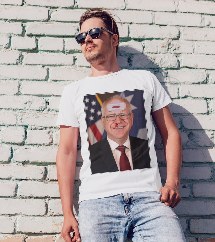 Tampon Tim The Maxipad Minnesotan Patriotic Humor T-Shirt