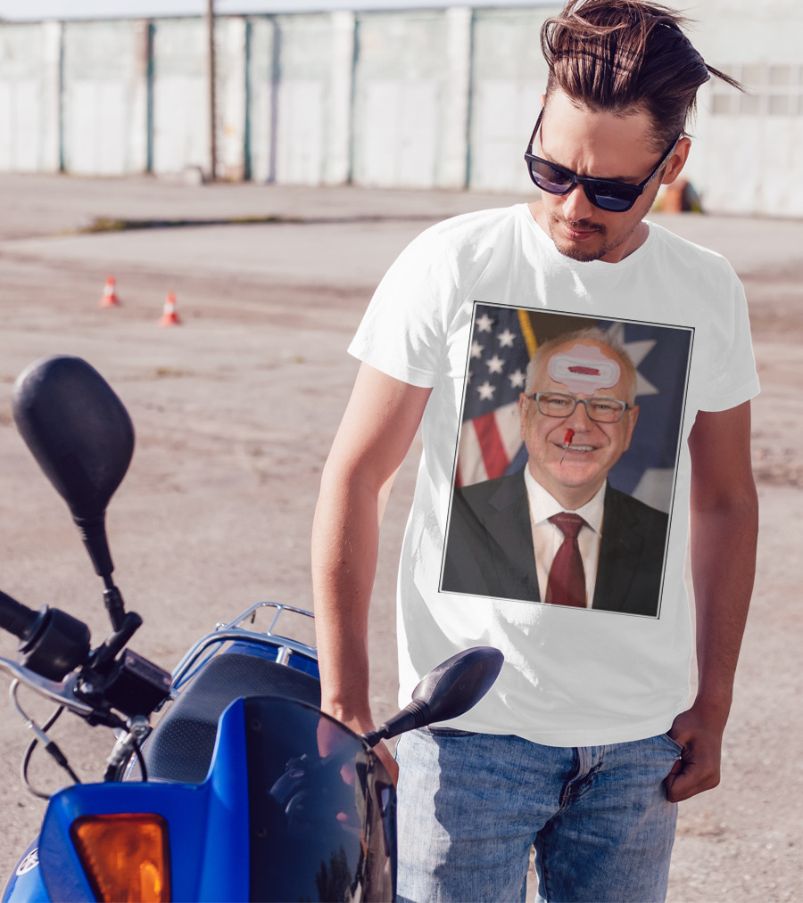 Tampon Tim The Maxipad Minnesotan Patriotic Humor T-Shirt