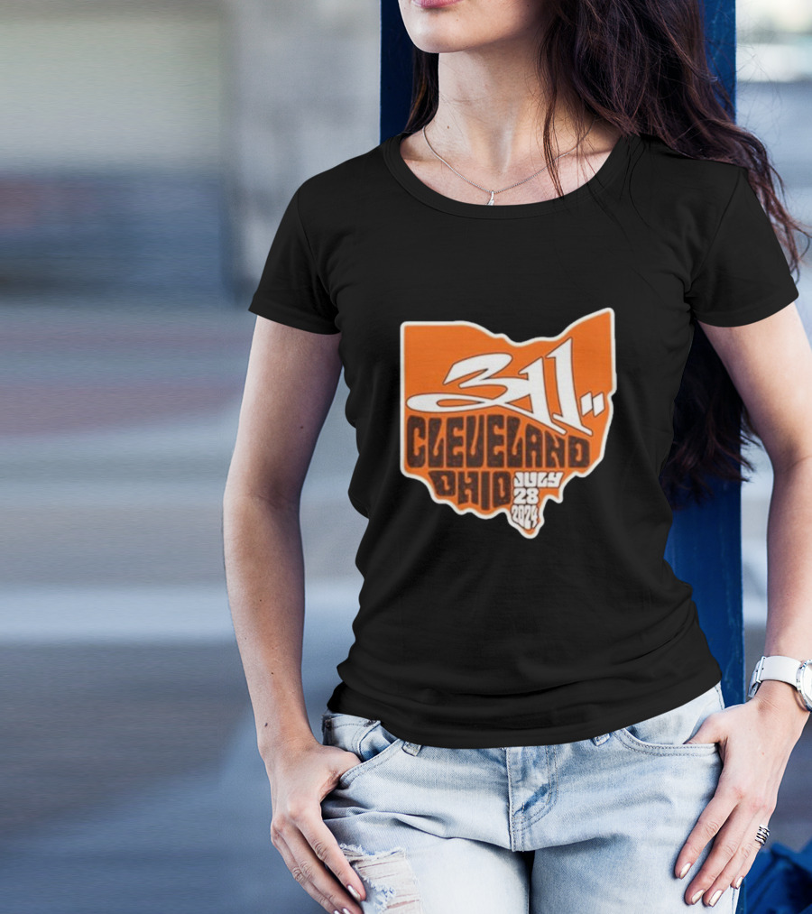 311 Cleveland Ohio July 28 T-Shirt