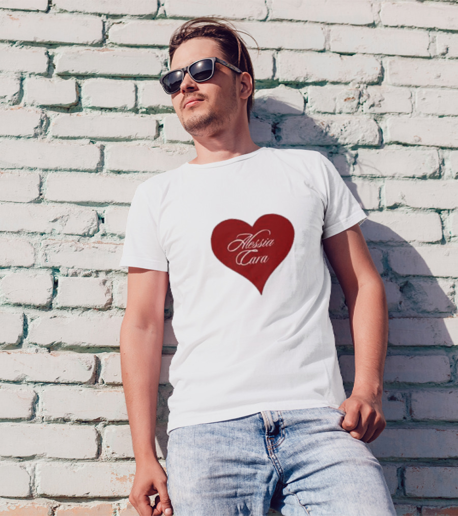 Alessia Cara Red Heart Dead Man Thank Your Lucky Stans Im Creative T-Shirt