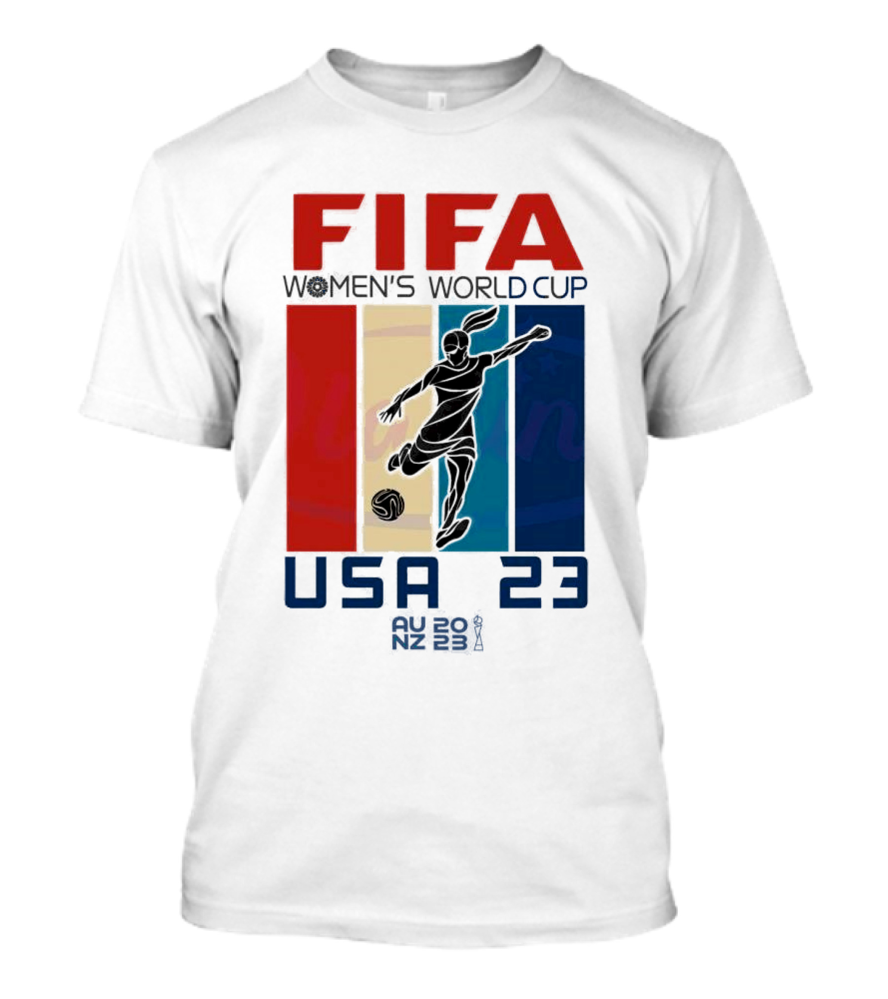 FIFA Women's World Cup USA 23 Soccer Player T-Shirt